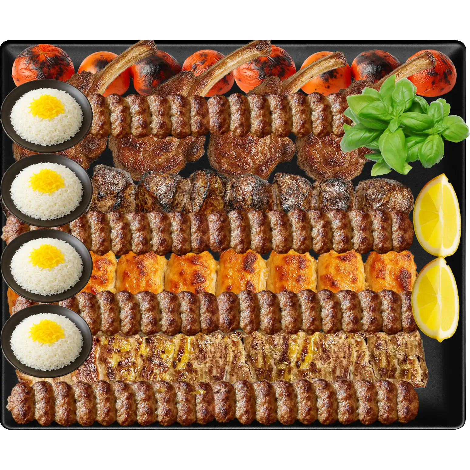 Shiraz Restaurant Mix 4P